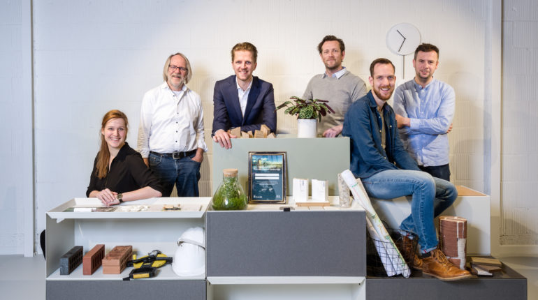 Team nieuw kantoor Architektenburo Bikker BV